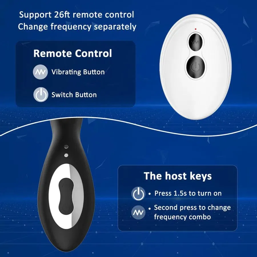 Wireless Remote Thrusting Prostate Massager