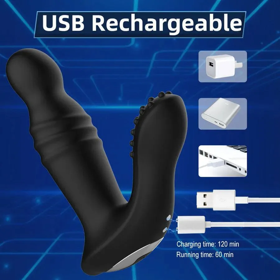Wireless Remote Thrusting Prostate Massager