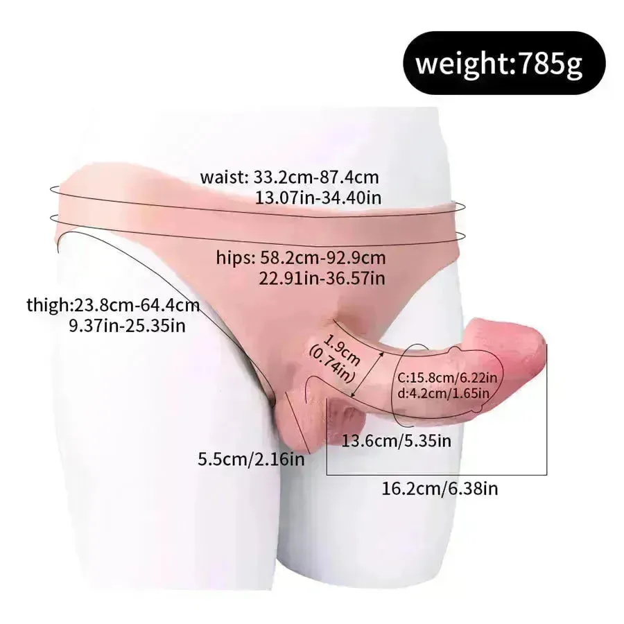 Xinghaoya Hollow Strap On Underwear