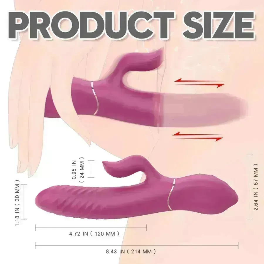 Xinghaoya Pulse Thrusting Rabbit Vibrator