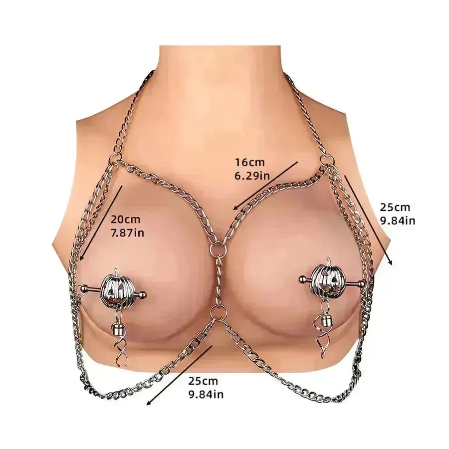 Xinghaoya Pumpkin Luminous Nipple Clamps