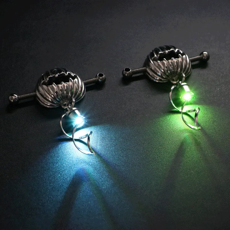 Xinghaoya Pumpkin Luminous Nipple Clamps