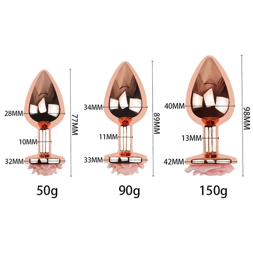 Xinghaoya Rose Gold Butt Plug