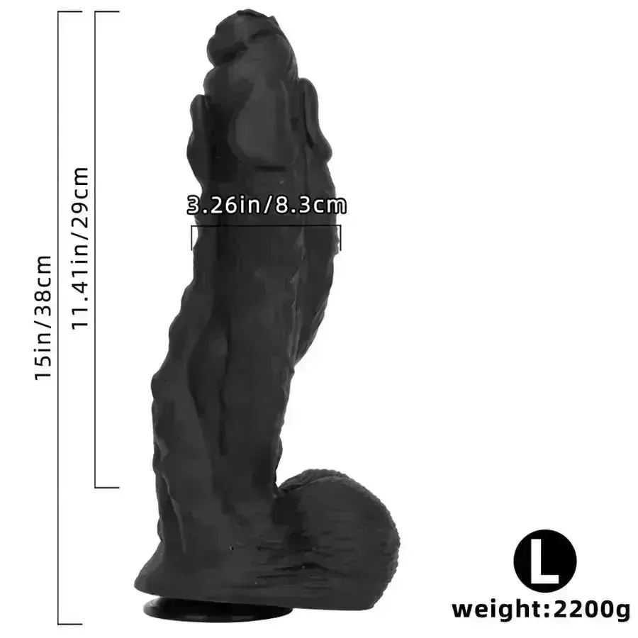 Xinghaoya Silicone Big Black Dildo