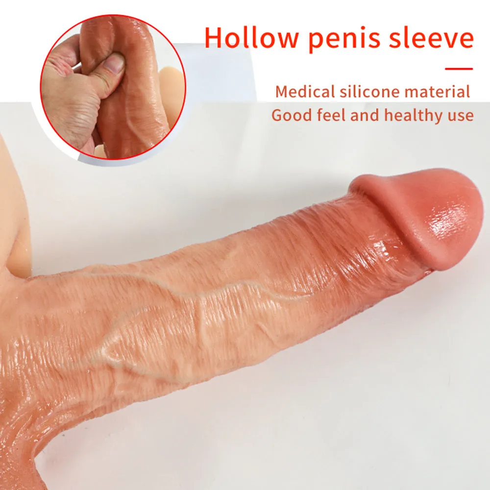 Xinghaoya Silicone Hollow Dildo for Men