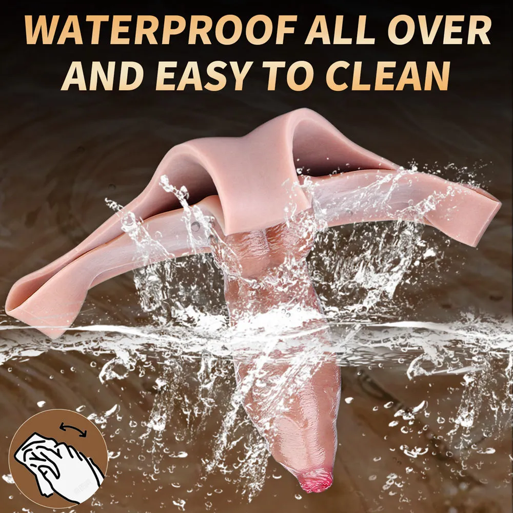 Xinghaoya Silicone Hollow Uncut Dildo