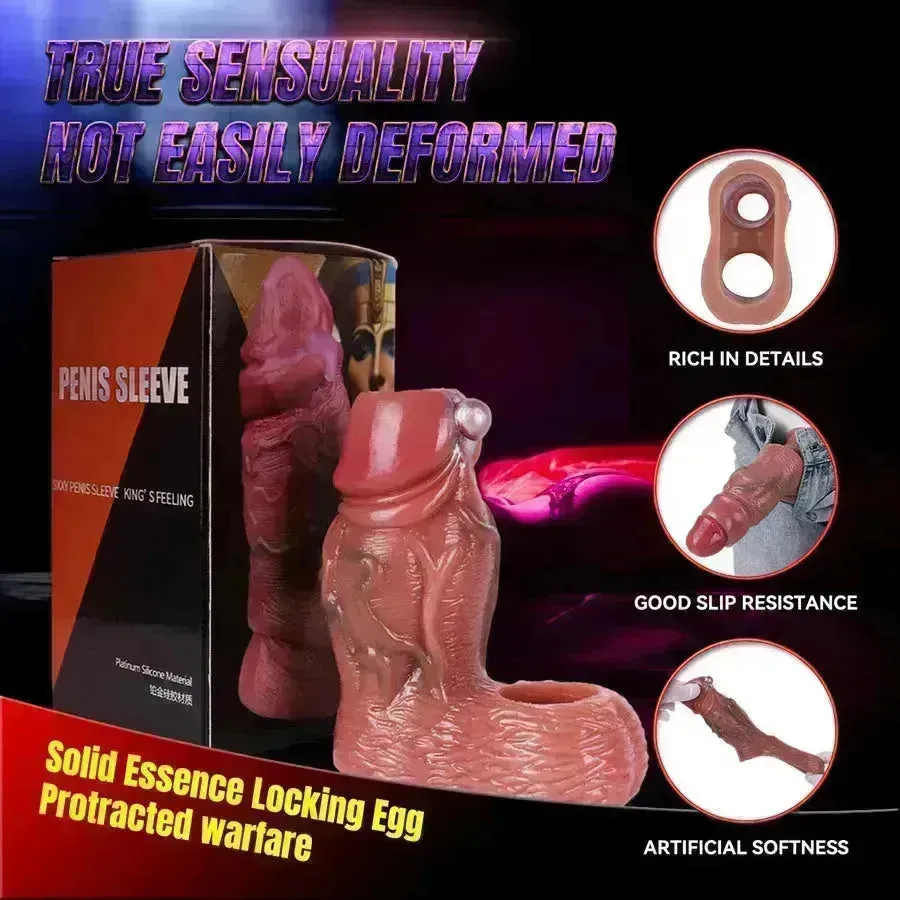 Xinghaoya Silicone Mens Penis Sleeve