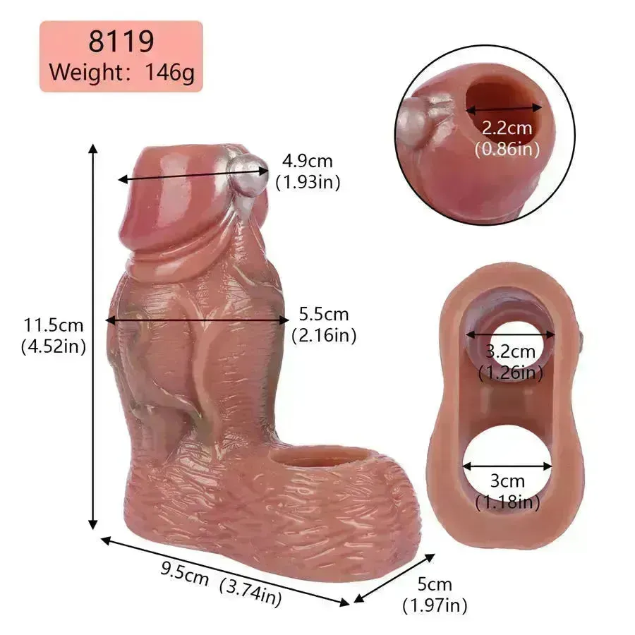 Xinghaoya Silicone Mens Penis Sleeve