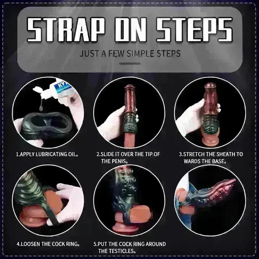 Xinghaoya Silicone Penis Extender Sleeve