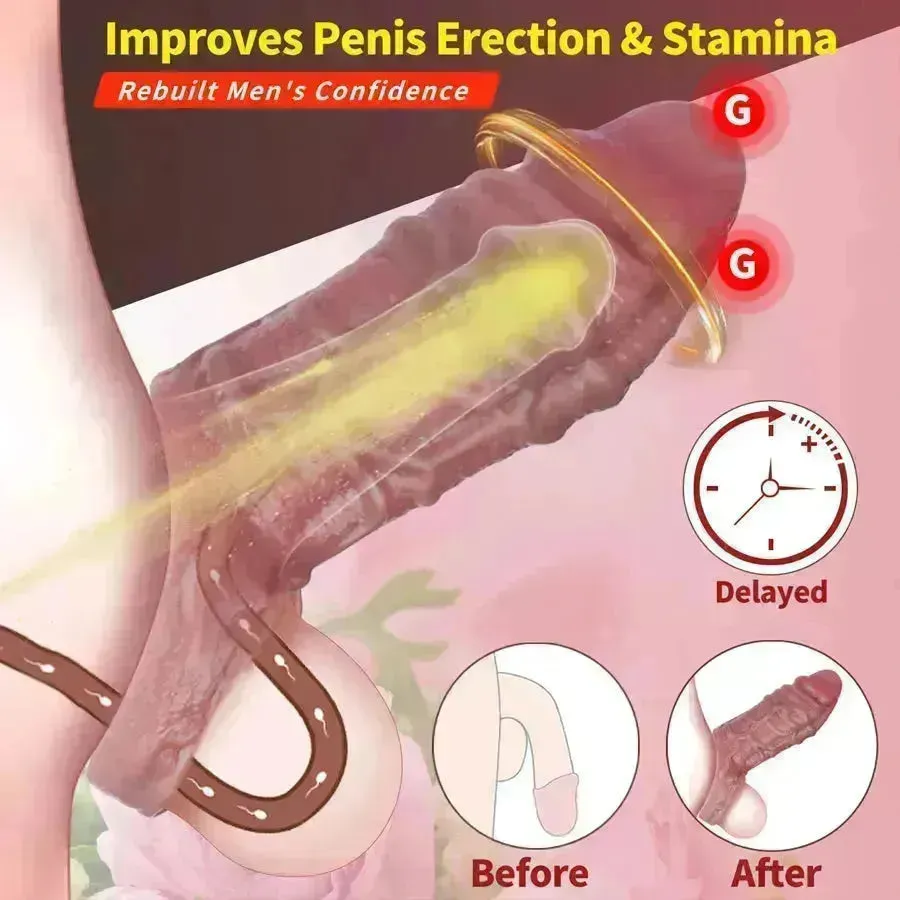 Xinghaoya Silicone Realistic Penis Extension