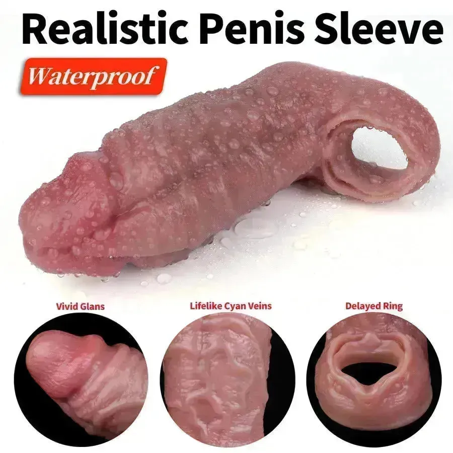 Xinghaoya Silicone Realistic Penis Extension