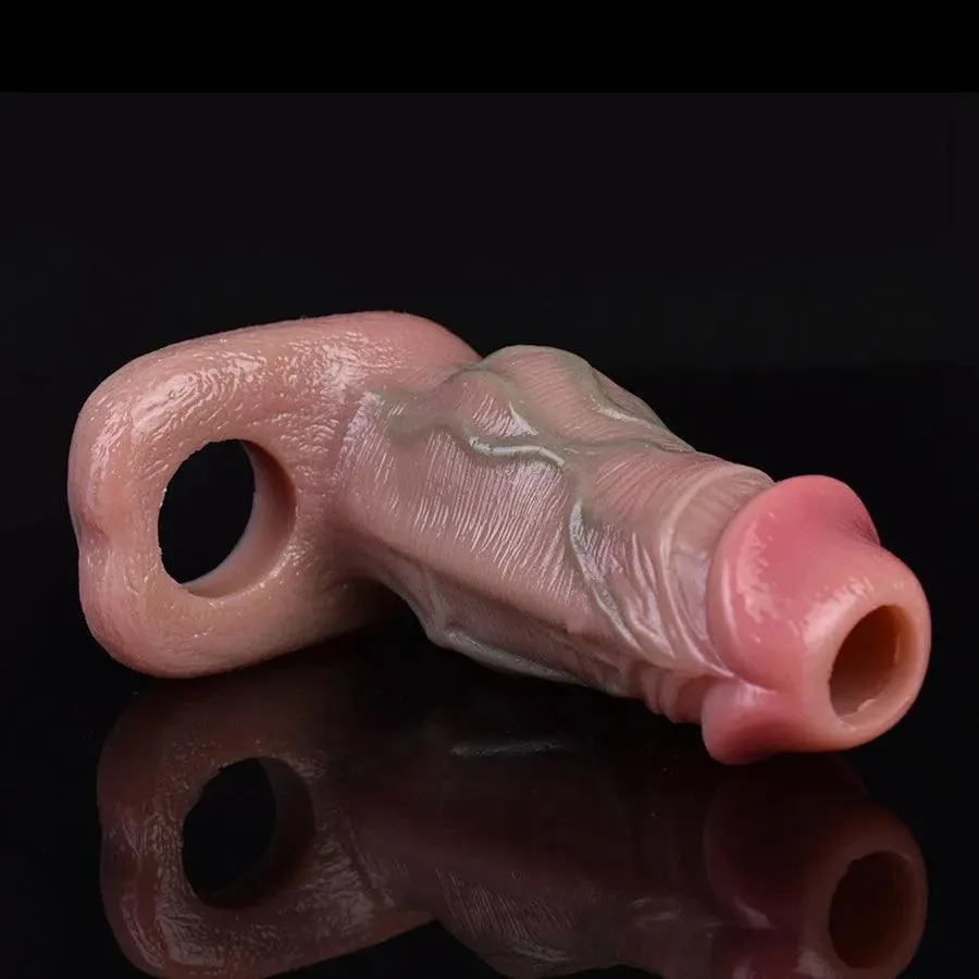 Xinghaoya Silicone Realistic Penis Sleeve