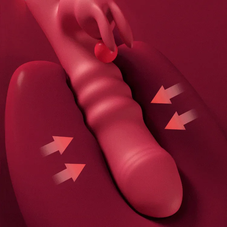 Xinghaoya Sliding Rings Bunny Vibrator