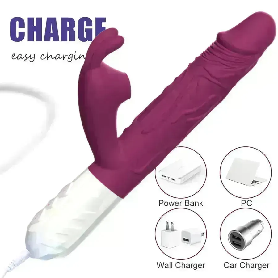 Xinghaoya Vibrating Rabbit Dildo