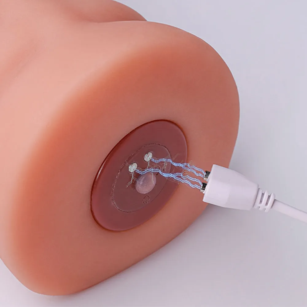 Xise Ramar Rechargeable Vibrating Realistic Vagina Masturbator