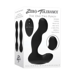 Zero Tolerance - The One Two Punch Remote Control Rechargeable Prostate Massager (Black)